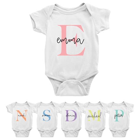 Custom Baby Name Onesies