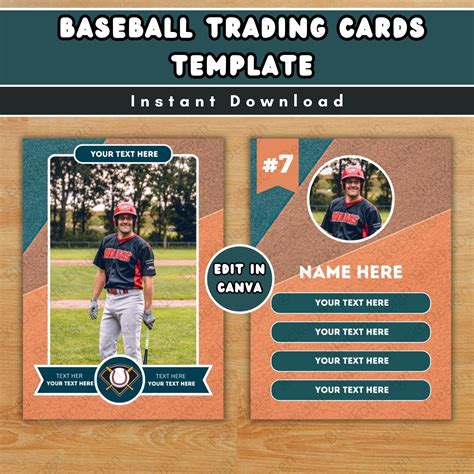 Custom Baseball Cards Template