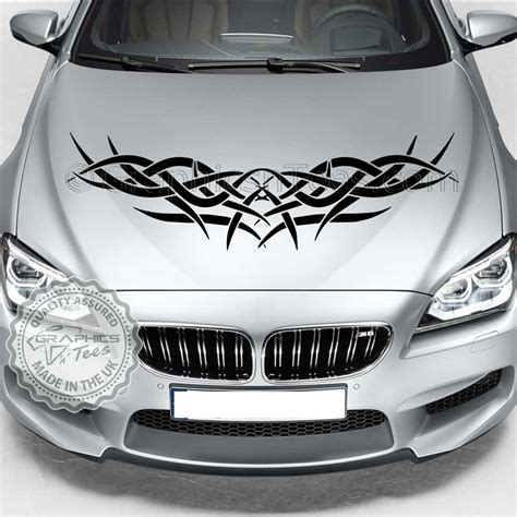 Custom Car Bonnet Stickers