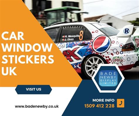 Custom Car Window Stickers Uk