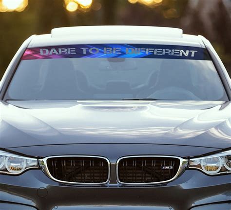 Custom Car Windscreen Stickers