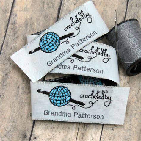 Custom Crochet Labels