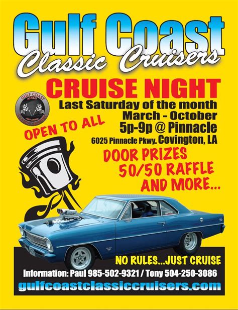 Custom Cruisers Calendar