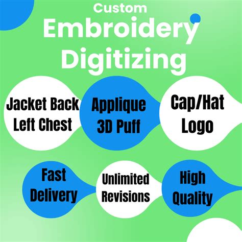 Custom Jesse C. Mault Digitizing Services For Machine