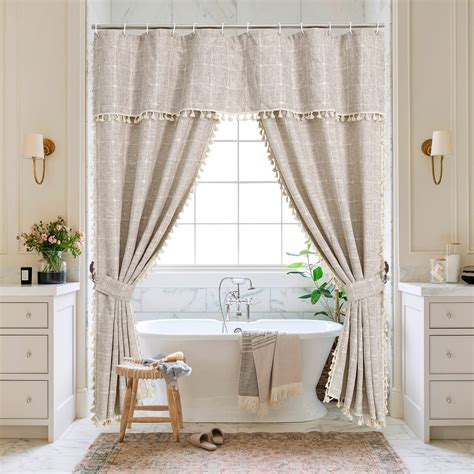 Custom Fabric Shower Curtains