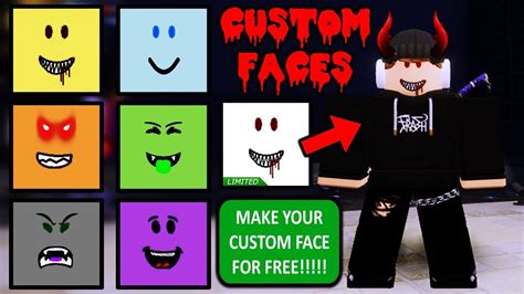 Custom Face - Roblox