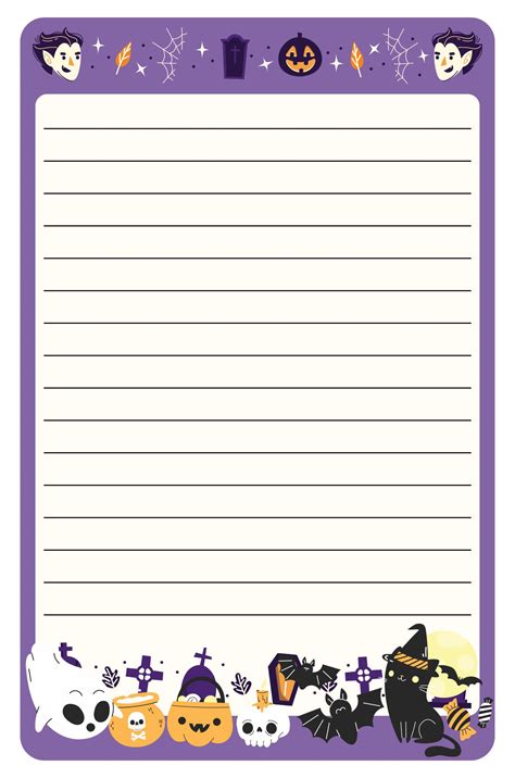 Custom Halloween Stationery