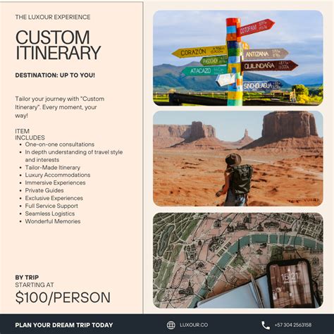Custom Itinerary