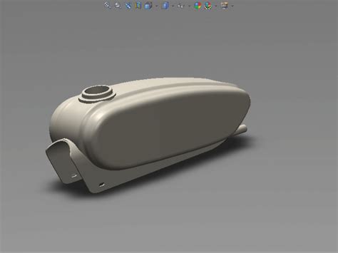 Custom Motorized Bicycle Gas Tank