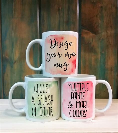 Custom Mug Design Tips