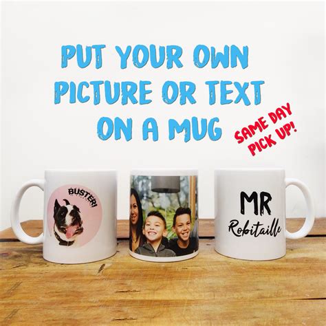Custom Mug Same Day Pickup