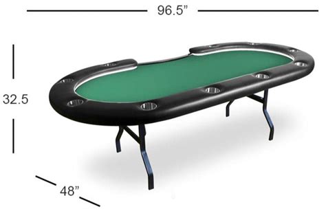 Custom Poker Table Dimensions