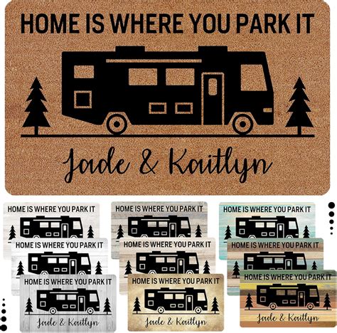 Custom Rv Door Mats