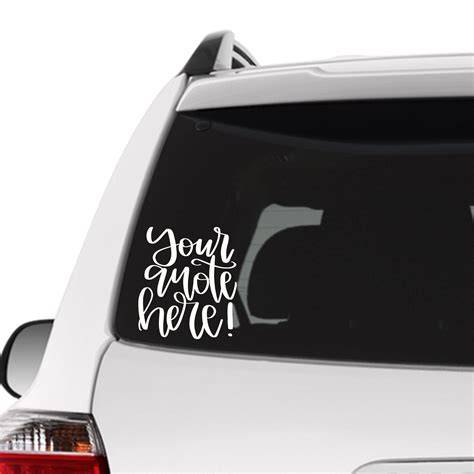 Custom Twitter Car Sticker