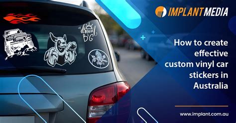 Custom Vinyl Car Stickers Australia