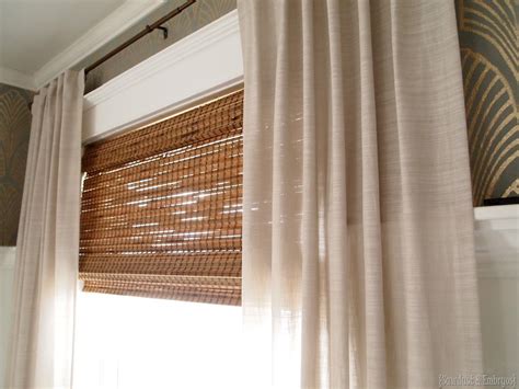 Custom Width Bamboo Shades