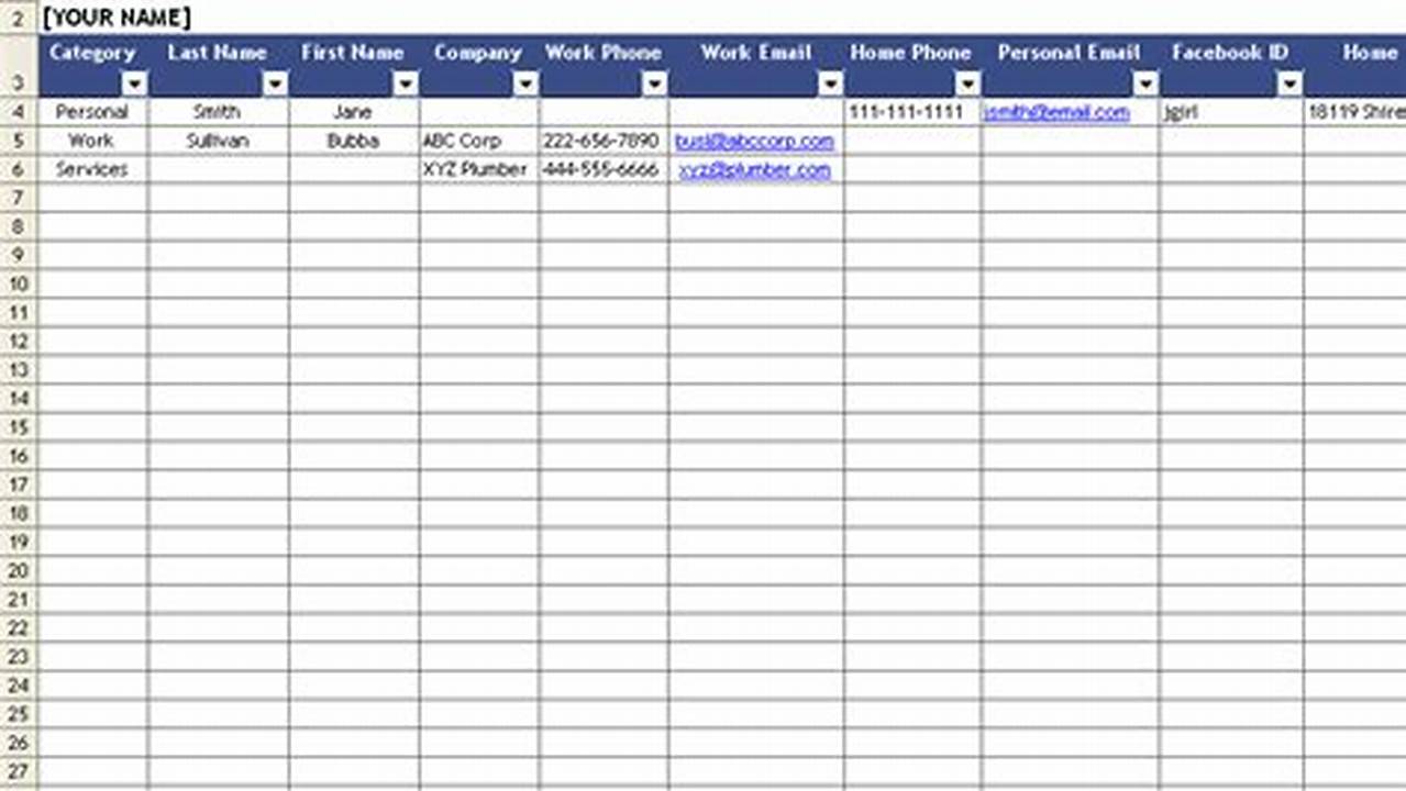 Customer Database Template Excel: A Comprehensive Guide