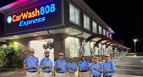 Customer Experience at Car Wash 808 Express