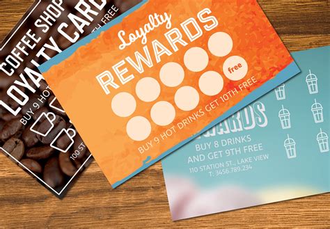Loyalty Card Template Editable Loyalty Card Custom Loyalty Etsy
