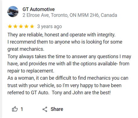 Customer Reviews Transportation