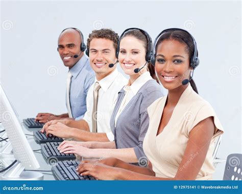 Customer service representatives image