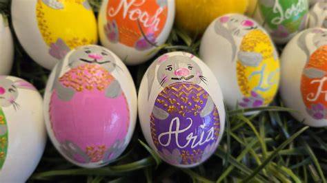 Customised Easter Eggs