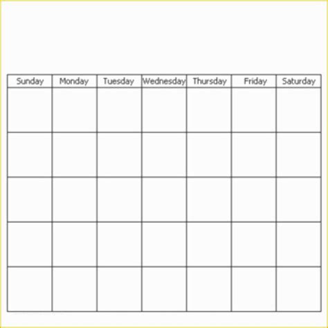 create your free fillable monday through friday calendar get your month at a glance blank