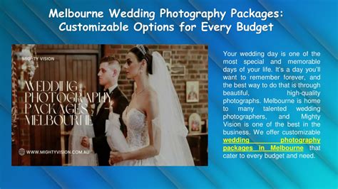 Customizable Packages for Every Budget