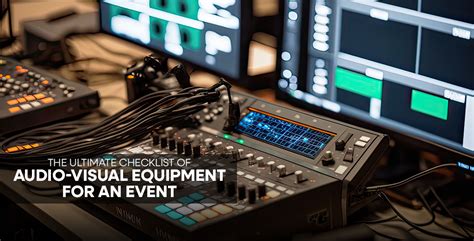 Customizable venue audiovisual setup