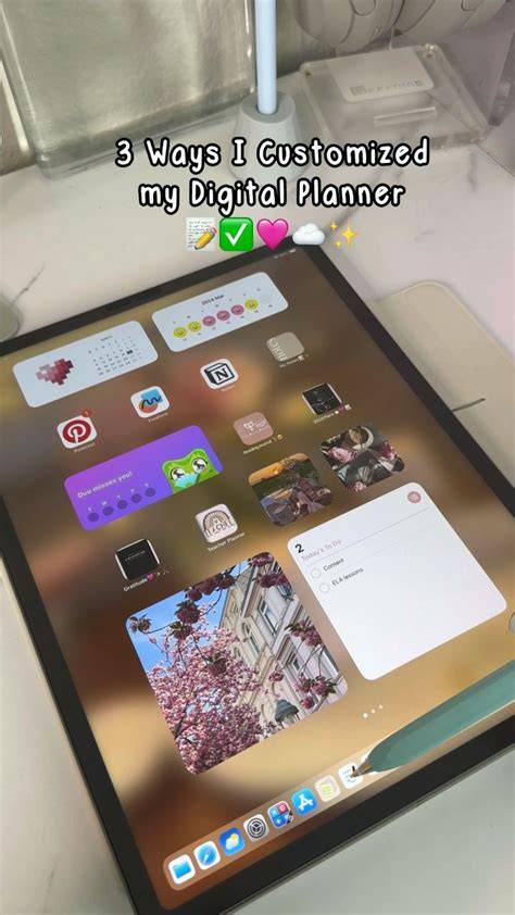Customization Options Of Digital Planners