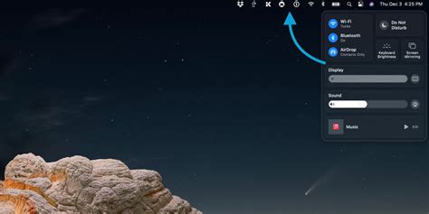 Customize Control Center and Menu Bar in macOS Big Sur