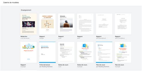 Customize Google Docs Page de garde