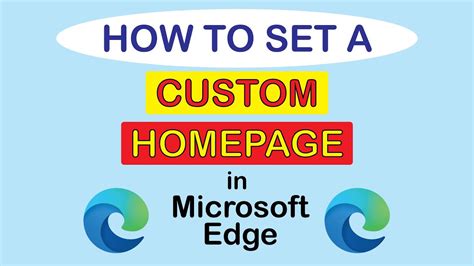 Customize Microsoft Edge Homepage Like a Pro