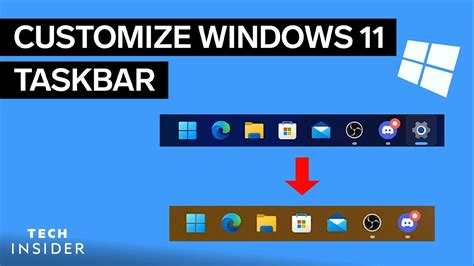 Customize Windows 11 Taskbar