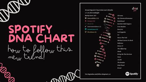 Customize Your Spotify DNA Chart