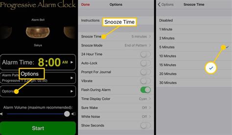 Customize the snooze time on iPhone using third-party apps