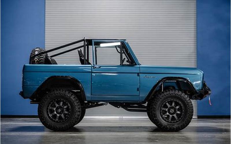 Customized Ford Bronco