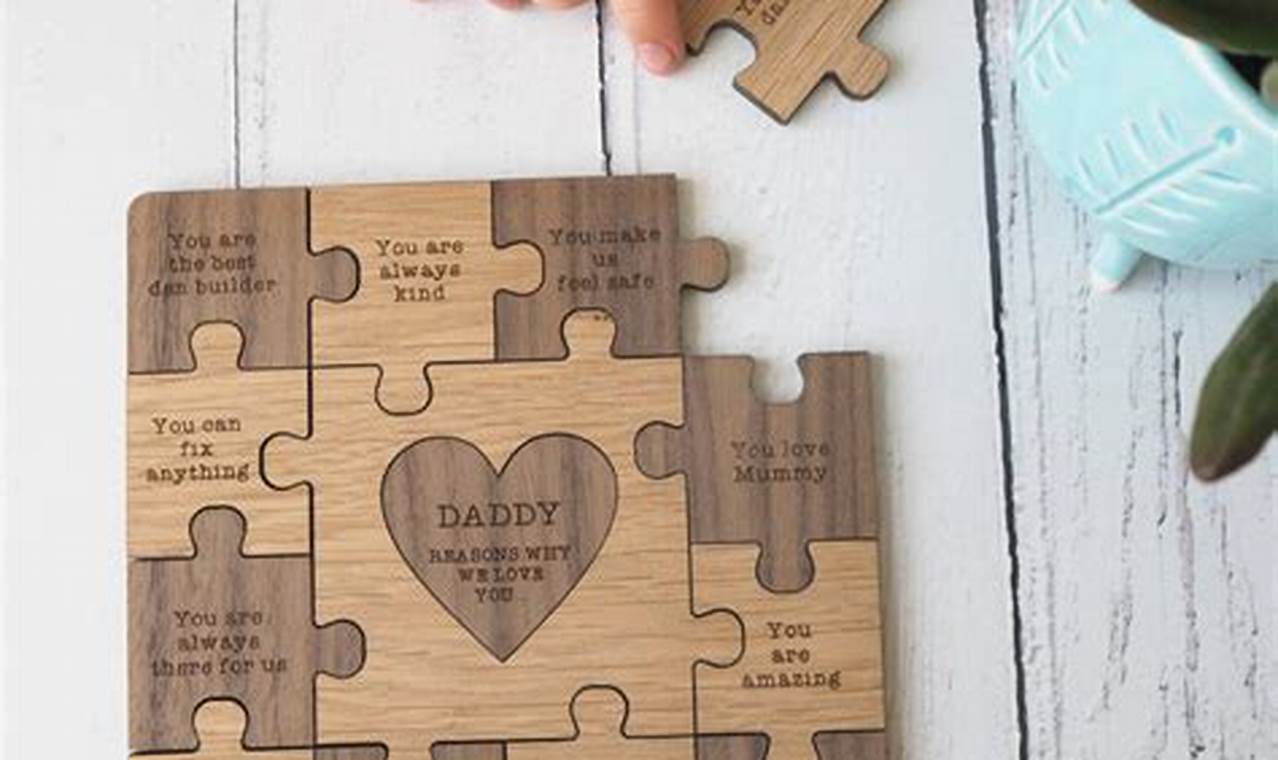 Customized puzzles as gifts for puzzle lovers