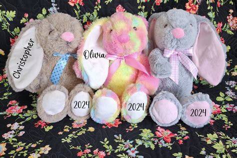 Customized Easter Bunny