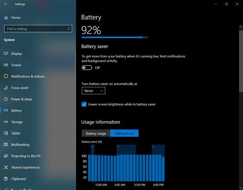 Customizing Battery Settings to Match Your Personal Style