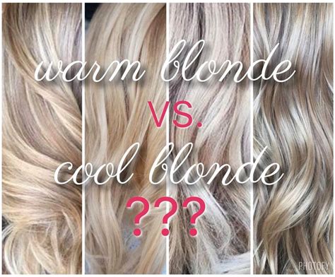 Customizing Your Blonde: Cool Tones vs. Warm Tones
