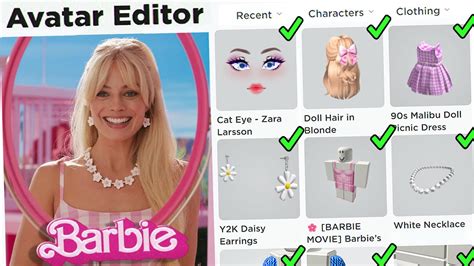 Customizing Your Barbie Avatar on Roblox