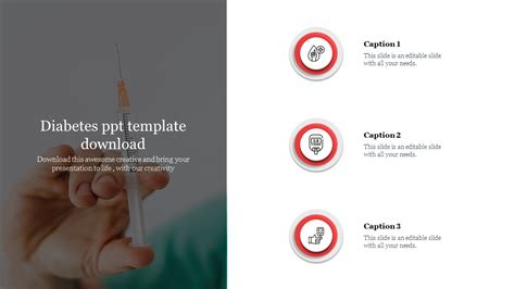 Customizing Your Free Diabetes PPT Template