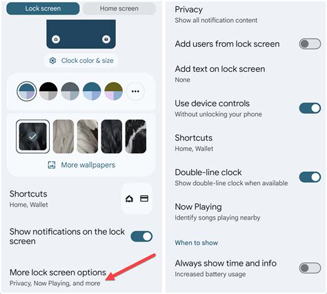 Customizing Your Lock Screen