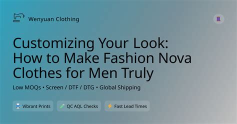 Customizing Your Look