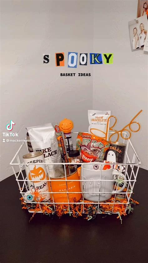Customizing Your Spooky Basket