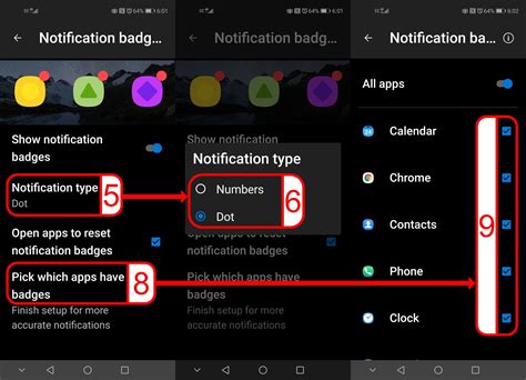 Customizing notification badges on Microsoft Launcher