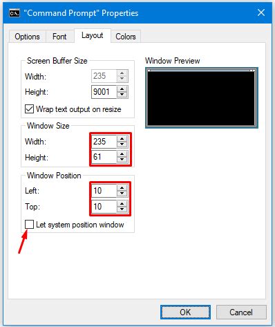 Customizing the Command Prompt