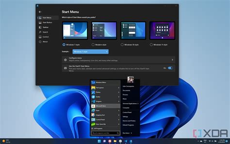 Customizing the Start Menu