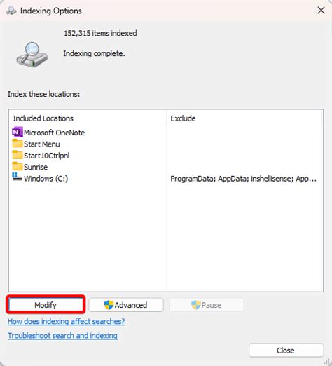 Customizing the Windows Search Indexer